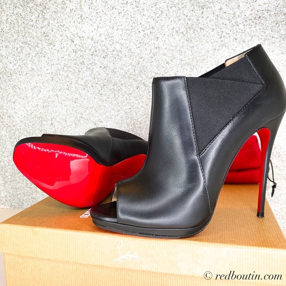Christian Louboutin Shoes - ❗️Sold Bootstagram Peep-toe booties 38.5